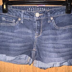 Aeropostale SZ 0 Blue Jean Shorts Classic Design